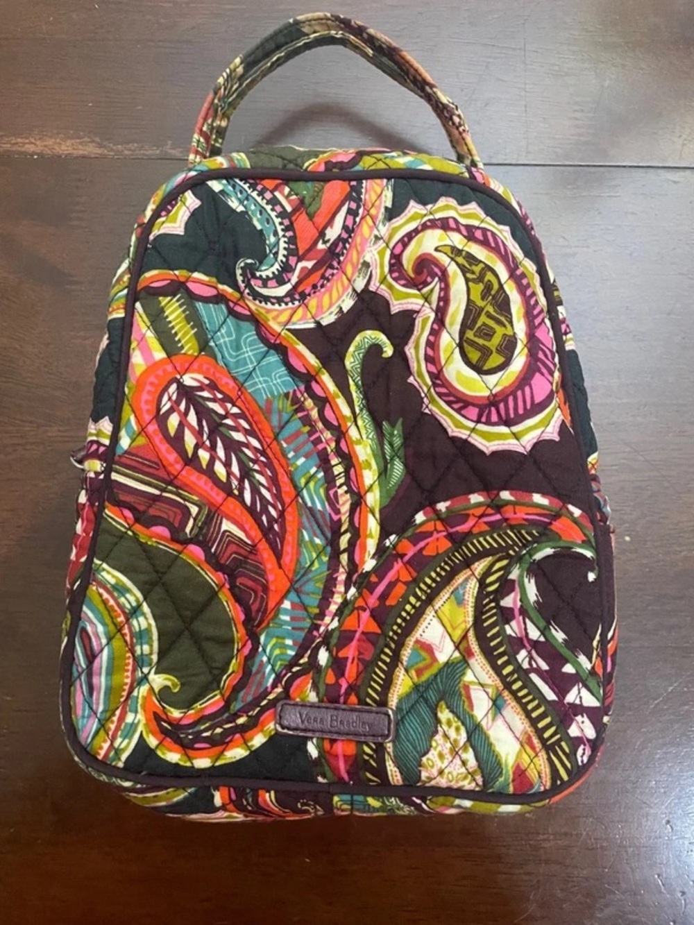 Vera Bradley lunch Bunch heirloom Paisley bag